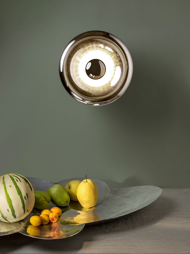 Настенный/Потолочный светильник Void Led Surface Light Steel, Tom Dixon