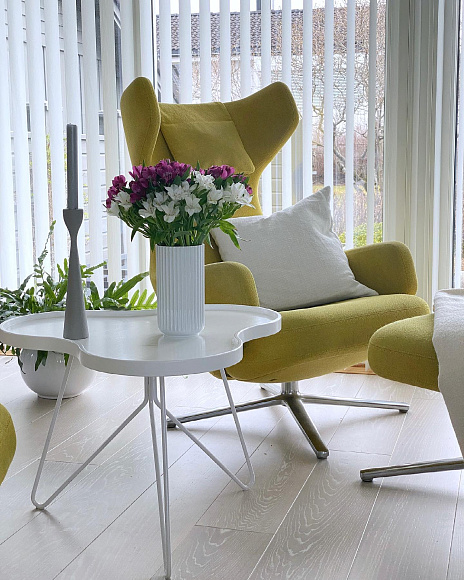 Кресло и пуф Grand Repos & Ottoman, Vitra