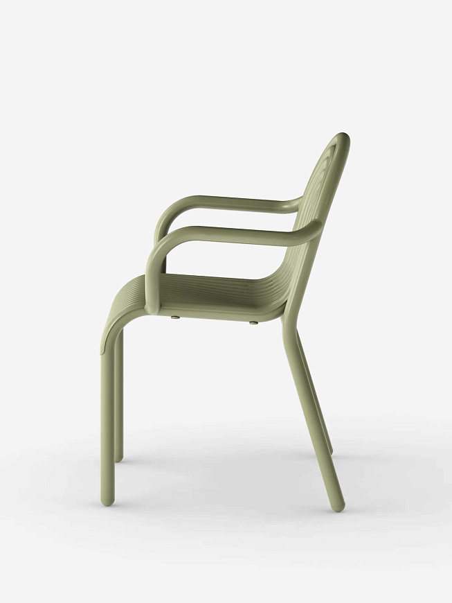 Уличное кресло Groove Arm Moss, Tom Dixon
