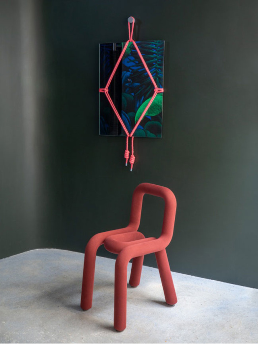 Прямоугольное зеркало Shibari Rectangle, Moustache