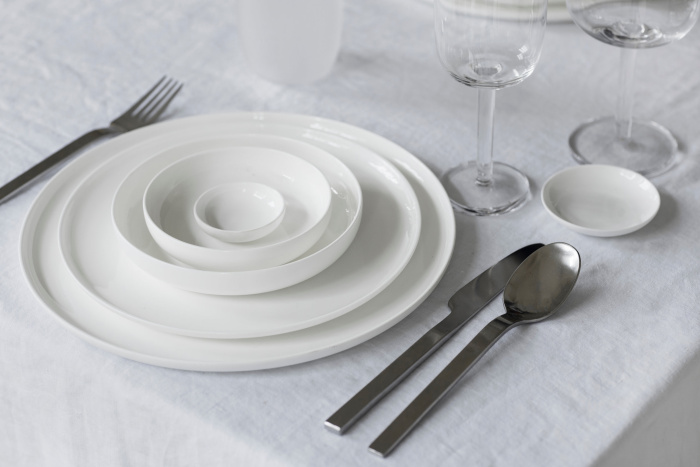 Набор из 4-х бокалов для белого вина White Wine Glass Straight Transparent Base by Pietboon, Serax