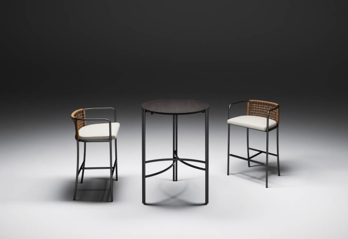 Барный / полубарный стул Cafè Stool, Living Divani
