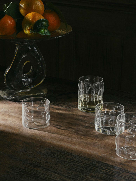 Набор из 2-х стаканов Doodle Glasses — Set of 2, Ferm Living