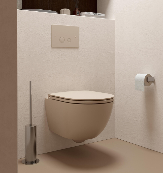 Подвесной унитаз Mini Living Wall-Hung WC Rimless безободковый, NIC Design
