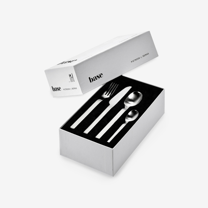 Подарочный набор из 24 приборов на 6 персон Cutlery Set In Giftbox 24pcs Stainless Steel Base, Serax