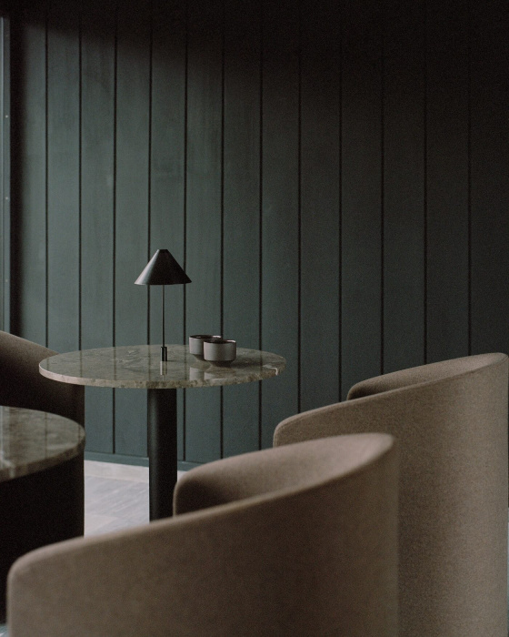 Настольная лампа New Works Brolly In-Table, New Works