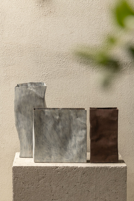 Ваза Vase Tide 01 Rust Metal Sculptures, Serax