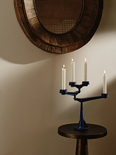 Подсвечник Spin Mini Blue, Tom Dixon