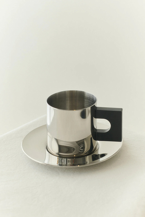 Чашка с блюдцем S. R. Metal Cup&Saucer, Louise Roe