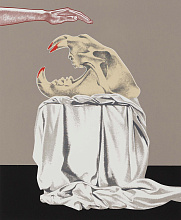 Шелкография «Пассивная агрессия», Masha Yankovskaya