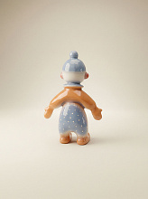 Скульптура Лыжник сине-оранжевый, Valeria Bondarenko / POVEDAII