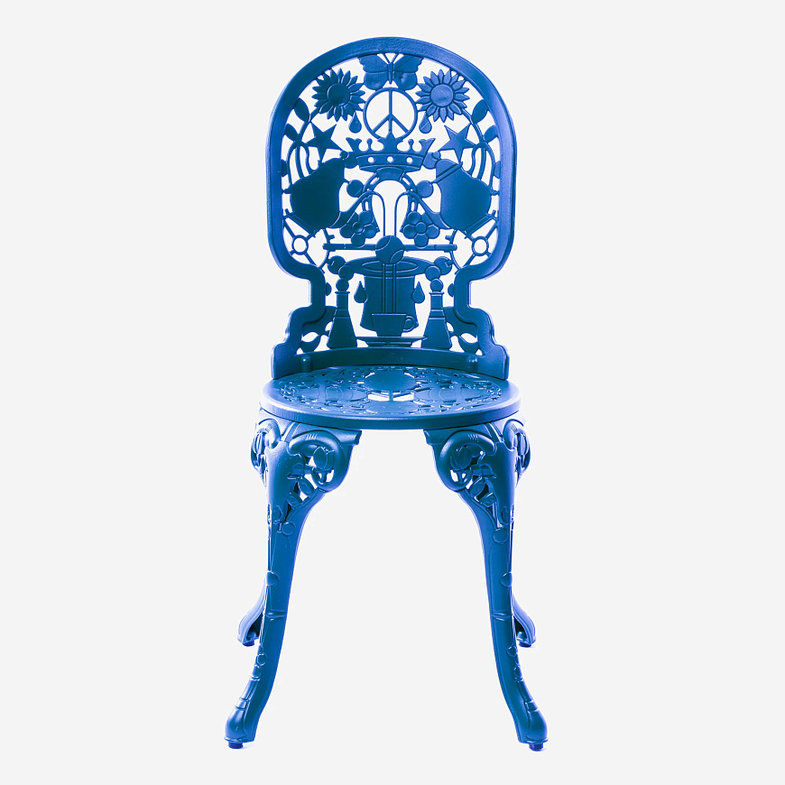 Стул Aluminium Sky Blue, Seletti