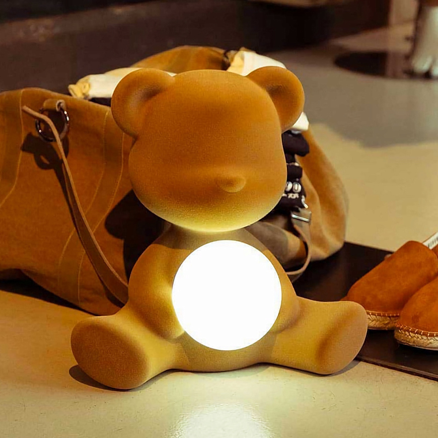 Настольная лампа Teddy Girl Gold, Qeeboo