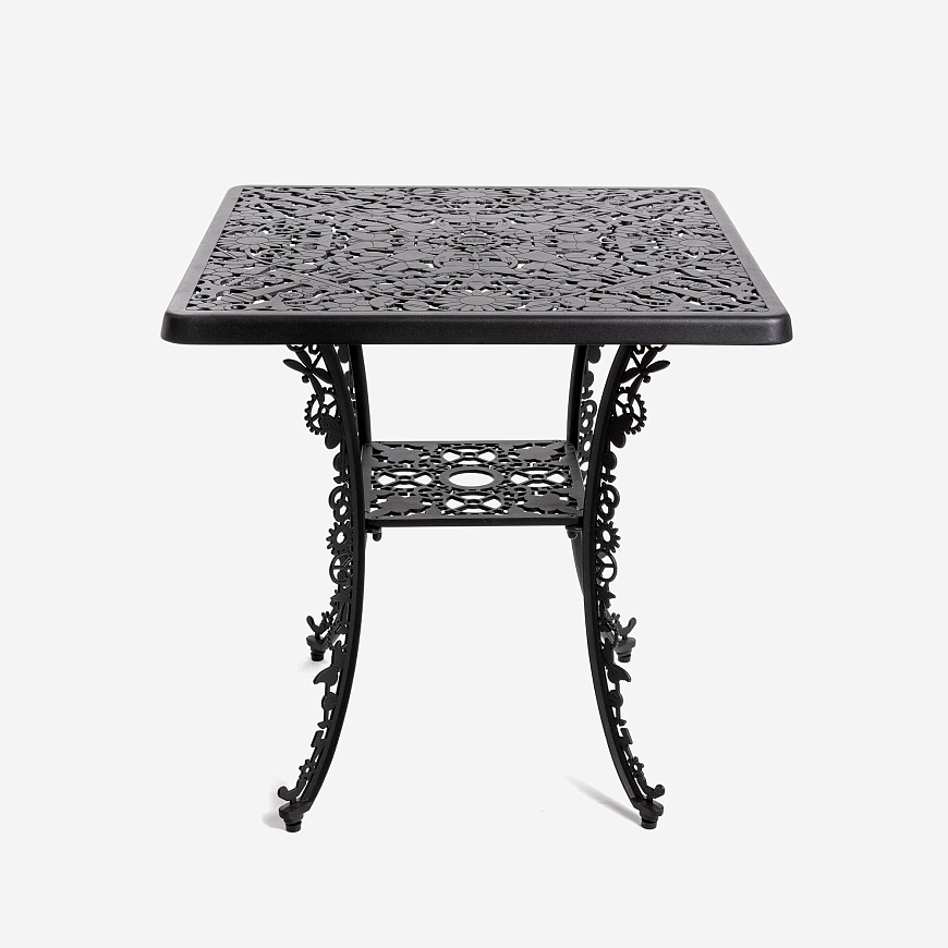 Стол Aluminium Square Black, Seletti