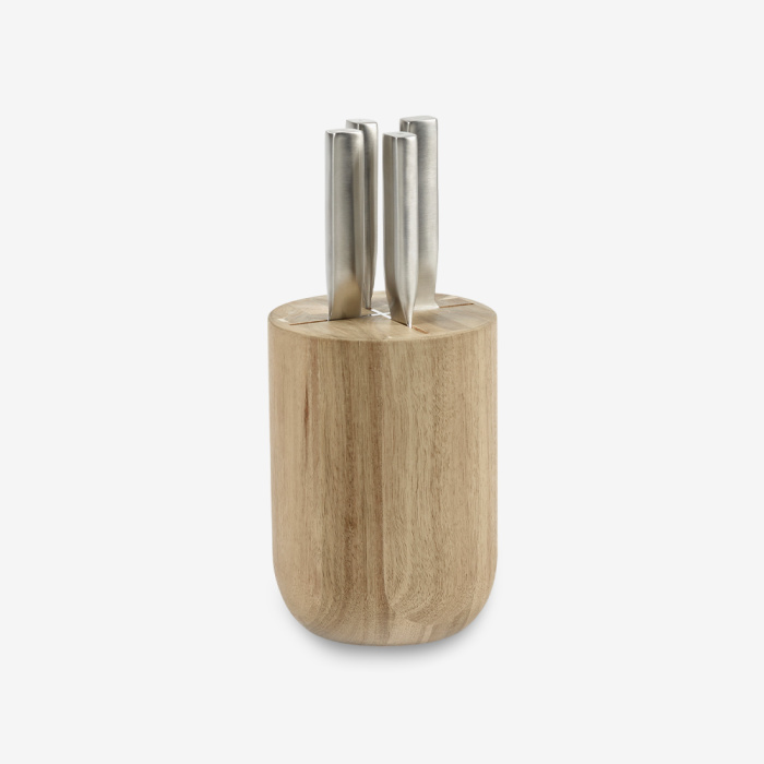 Набор ножей Knife Set With Wooden Knife Block Base, Serax