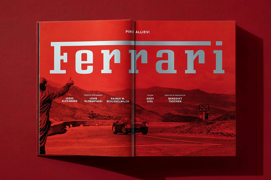 Книга Ferrari, Taschen