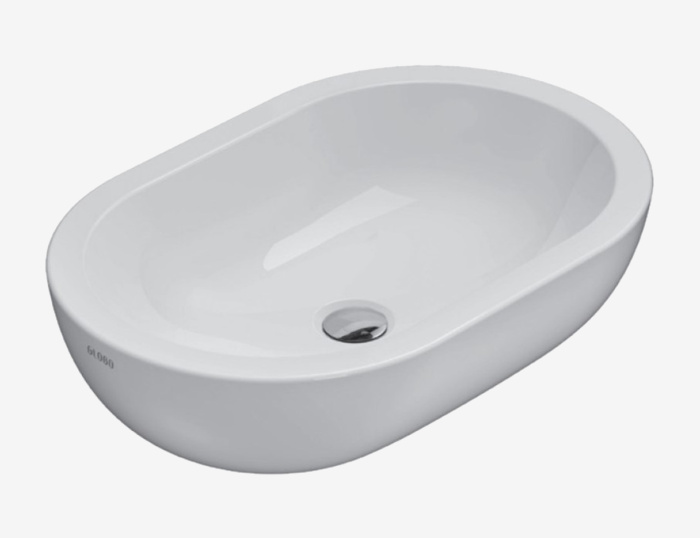 Накладная раковина Forty3 Lavabo Appoggio, Ceramica Globo