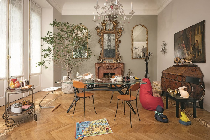 Стул Mezzadro Stool, Zanotta