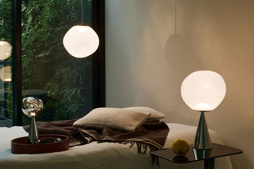 Подвесной светильник Melt Mini Opal/GoldLed, Tom Dixon
