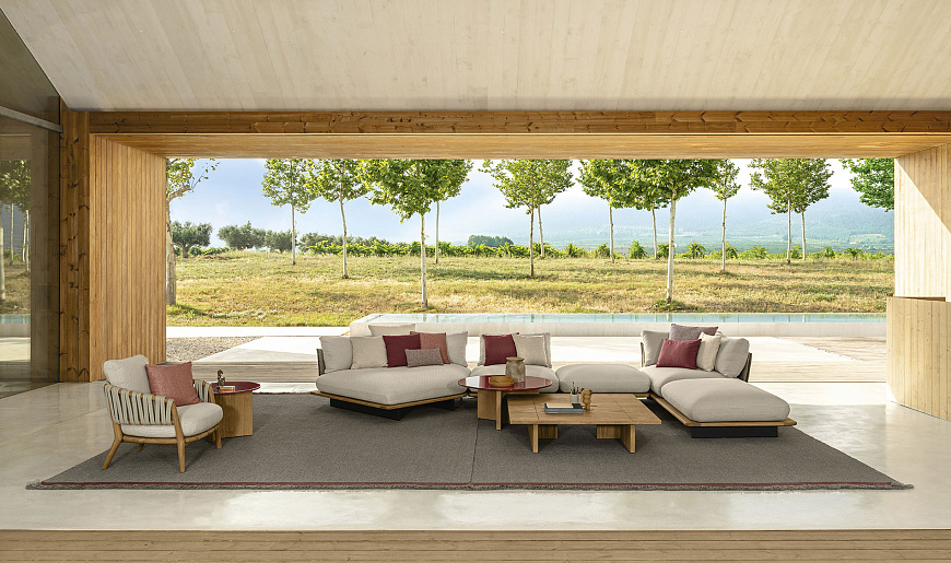 Уличный модульный диван Venice, Talenti