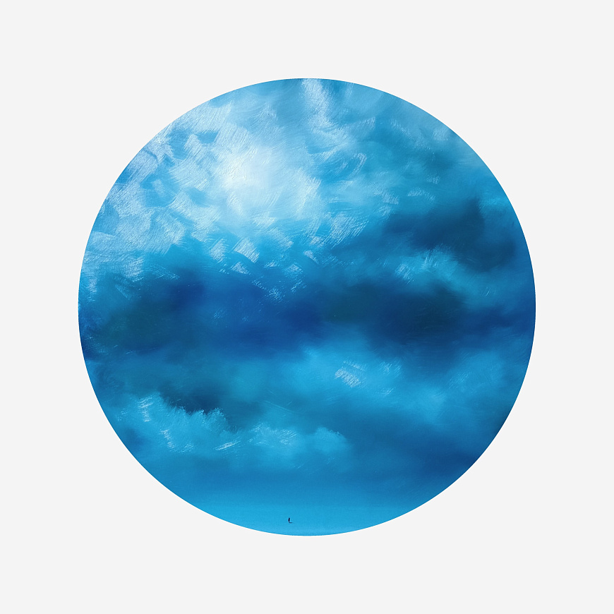 Картина «Отпечатки», глава «Рождение», 2021 г. Холст № 8, Daniil Arkhipenko