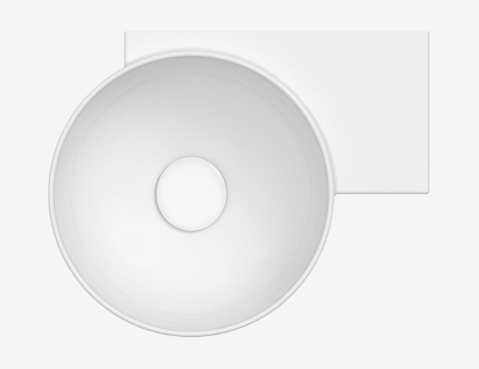 Подвесная раковина T-Edge Le Ciotole, Ceramica Globo