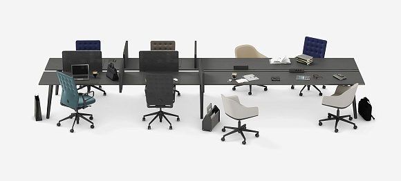 Рабочий стол Joyn 2 Touchdown, Vitra