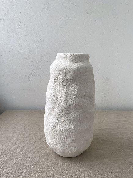 Бетонная ваза для цветов и сухоцветов, Marina Zaitseva