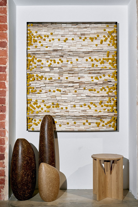 Настенное панно из бересты и сухоцветов, Dmitry Turcan