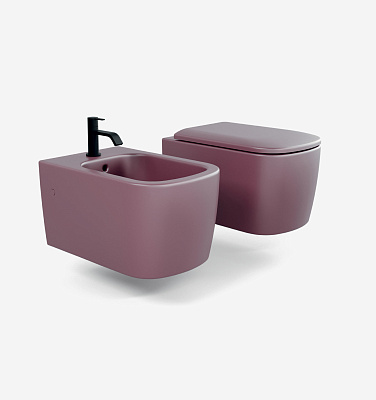 Подвесной унитаз Semplice Rimless Wall-Hung Toilet безободковый 