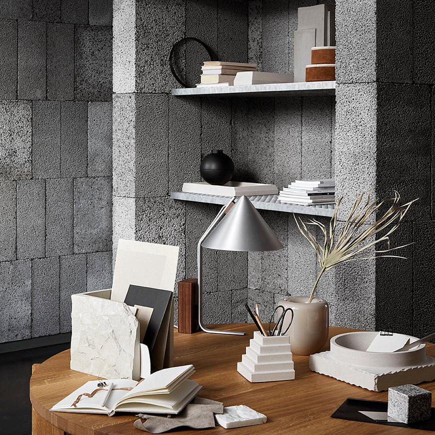 Настольная лампа Cone Table Lamp, Kristina Dam Studio