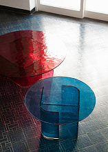 Журнальный столик Double L Glaze, Potocco