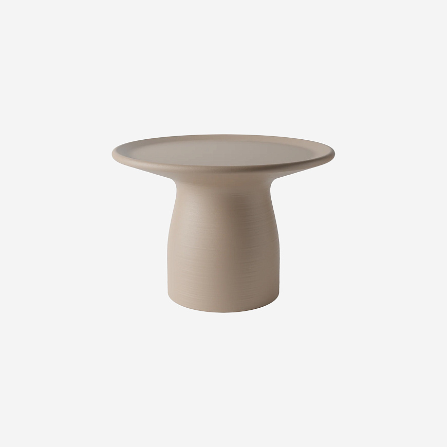 Приставной столик Totino 2 Low Dove Grey, Qeeboo
