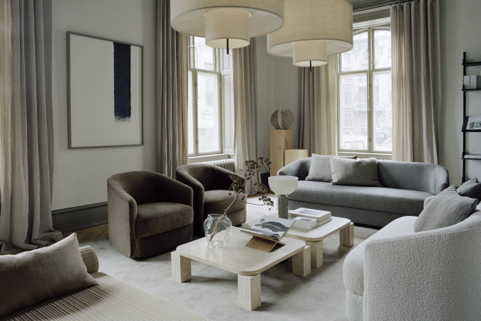 Диван Covent Sofa Deep 3 Seater, New Works