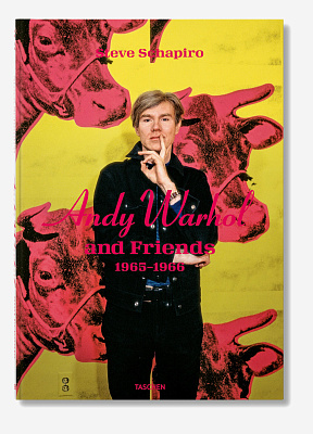 Книга Andy Warhol and Friends by Steve Schapiro Taschen