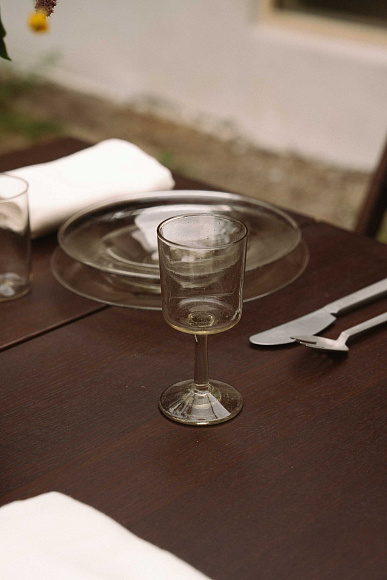 Набор из 2-х глубоких тарелок Isle Glass Shallow Bowl Set of Two, Frama