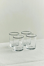 Стакан S.R. Bubble Glass Back Rim, Drinking Low, Louise Roe