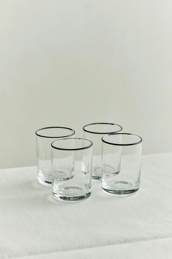Стакан S.R. Bubble Glass Back Rim, Drinking Low, Louise Roe