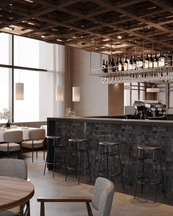 Барный табурет 52° — 4° AMSTERDAM, ARCHIPÉLAGO