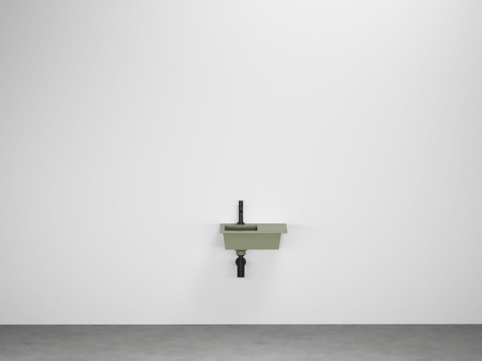 Подвесная раковина без перелива Era Wall-Hung Washbasin 45, Cielo