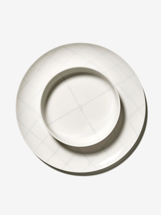 Набор из 2-глубоких тарелок High Plate S Salt Zuma by Kelly Wearstler, Serax