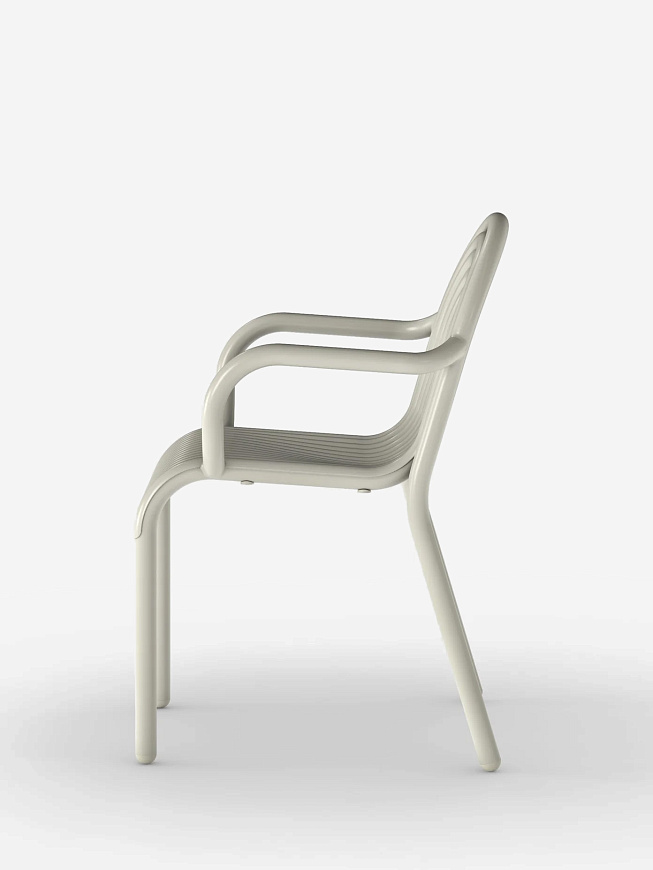 Уличное кресло Groove Arm Putty, Tom Dixon