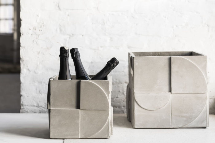 Кашпо Flowerpot Seventies Grey by Marie Michielssen, Serax