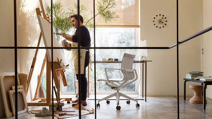 Настенные часы Ball Clock, Vitra