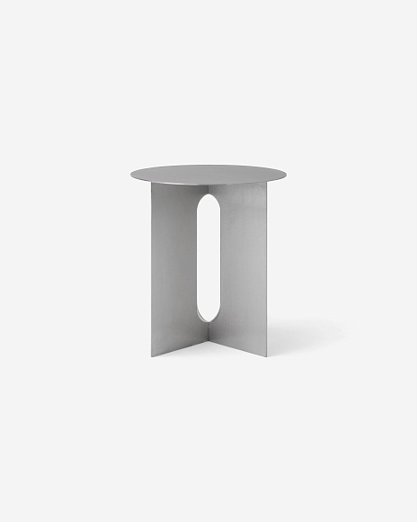 Стальной приставной столик Androgyne Side Table, Steel Base, Audo Copenhagen (ex. Menu)