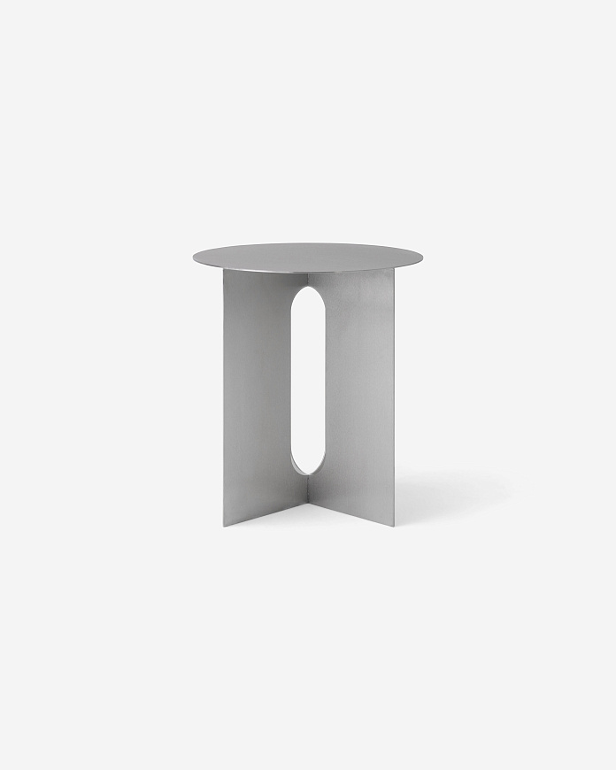 Стальной приставной столик Androgyne Side Table, Steel Base, Audo Copenhagen (ex. Menu)