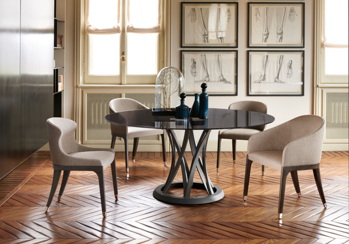 Обеденное кресло Miura с подлокотниками, Potocco