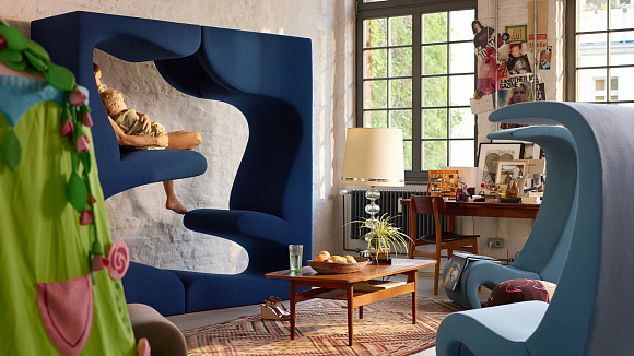 Кресло Amoebe Highback, Vitra