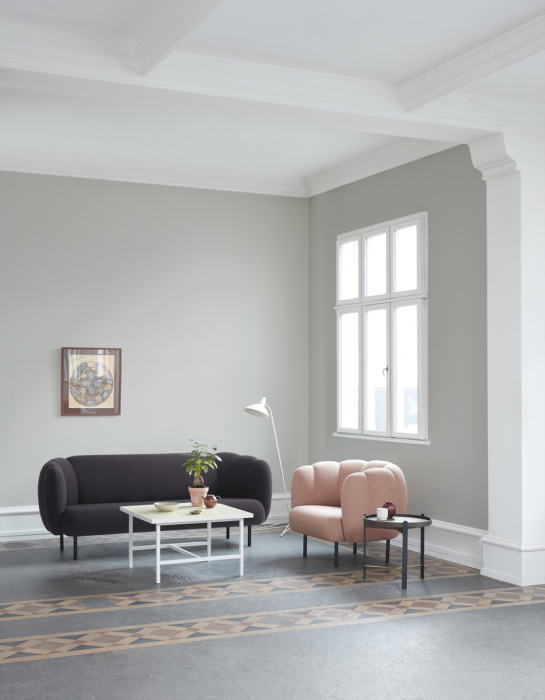 Диван Cape, with stitches, Warm Nordic