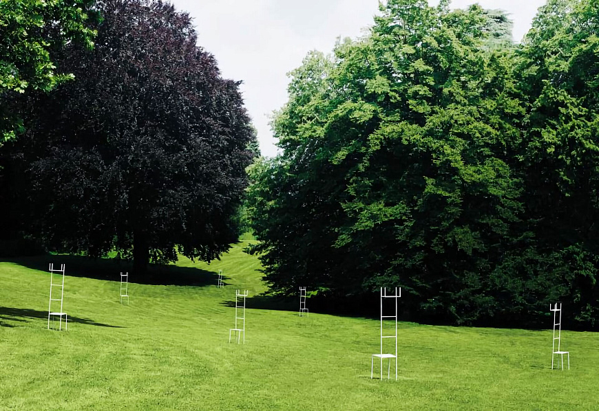 Уличная напольная вешалка Mate Outdoor, Living Divani